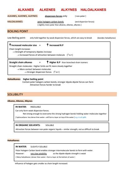 Cover page of VCE chemistry u4 notes  ** 98.65 ATAR **