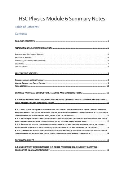 Cover page of HSC New Syllabus Band 6 HSC Physics: Module 6 Electromagnetism