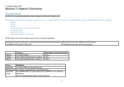 Cover page of 99.75 ATAR!! | HSC CHEMISTRY MODULE 7 NOTES | BAND 6 | HYPER-DETAILED NOTES!!! |