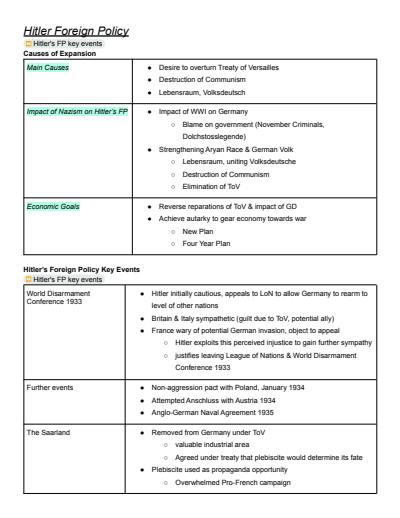 Cover page of IB History of Europe Paper 1 &amp; Paper 2 Revision Notes