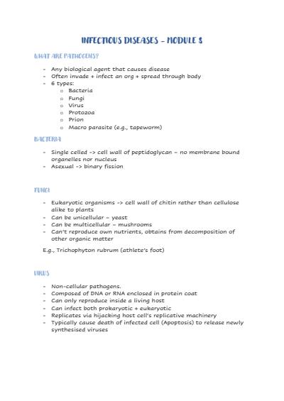 Cover page of BIOLOGY MOD 8