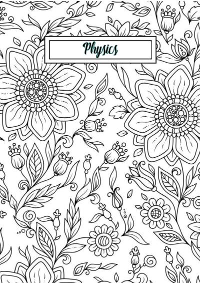 Cover page of Full Physics Notes