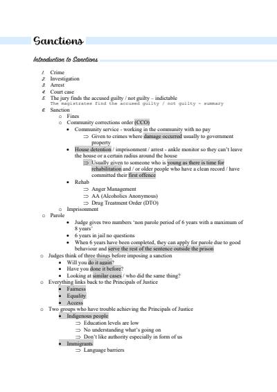 Cover page of Unit 2 Area Of Study 1 - Received 93%