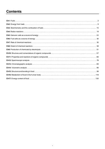 Cover page of VCE Units 3/4 Comprehensive Chemistry Notes - By 99.95 ATAR Scorer