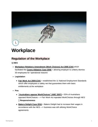 Cover page of BAND 6 - WORKPLACE ESSAY PLANS 
