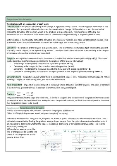 Cover page of ADVANCED MATHS = FULL INTRODUCTORY CALCULUS NOTES YEAR 11 - WITH EXAMPLES AND DETAILED THEORY