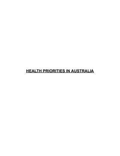 Cover page of HSC PDHPE Course Notes