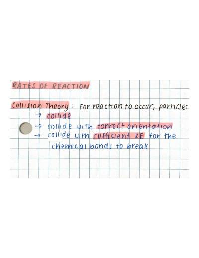 Cover page of SACE Y12 Chemistry Topic 2- Managing Chemical Processes Full Topic Flashcards
