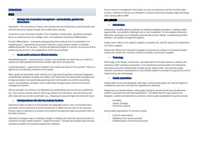 Cover page of Business Studies - Course Notes