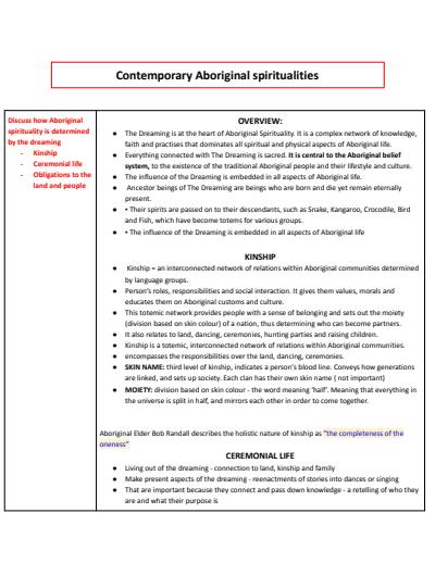 Cover page of SOR 2 detailed notes BAND 6 97 ATAR STUDENT 