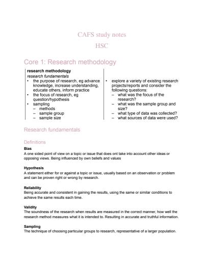 Cover page of Community and Family Studies 2024 (Whole Syllabus)