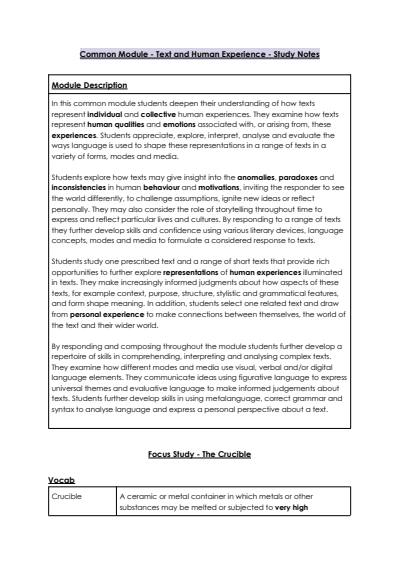 Cover page of English Standard - Common Module, Module A and Module B