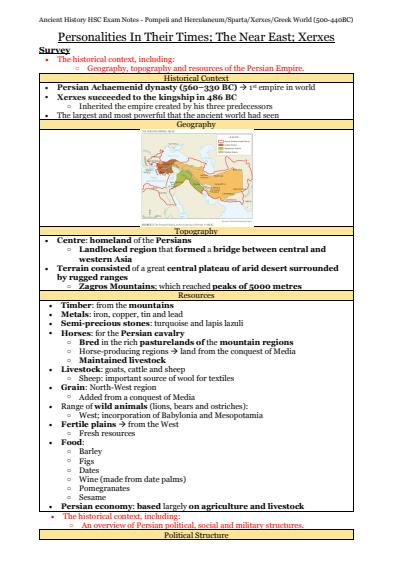 Cover page of Full Personalities In Their Times Notes