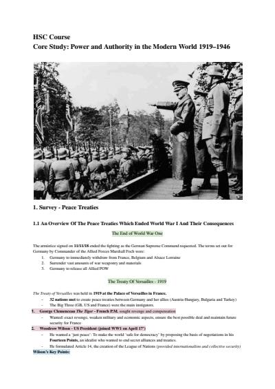 Cover page of 2025 HSC Power and Authority Notes