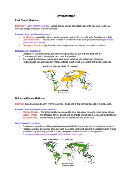 Cover page of U3 GEO NOTES - by TOP-scorers (Raw 50 & 48 SS)
