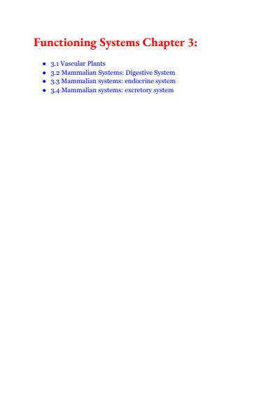 Cover page of Biology U12 AOS 2 Nelson Textbook Based Notes Chapter 2 + 3