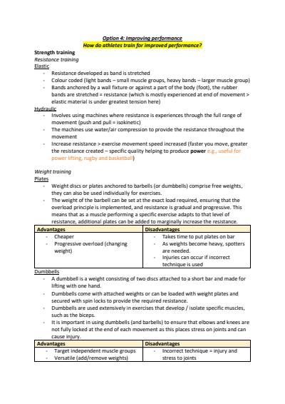 Cover page of PDHPE: Improving performance
