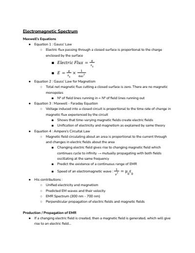 Cover page of Physics Module 7 Notes