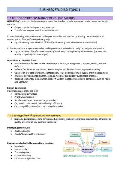 Cover page of Band 6 - Operations Notes (With Case Studies)